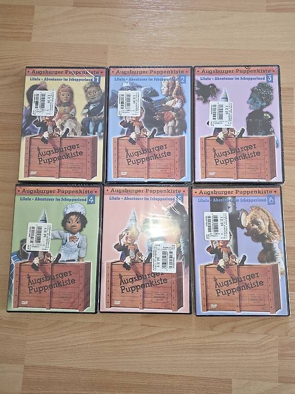 Tutti i DVDs: DVD's der Augsburgerpuppenkiste – Usato da Egliswil venduto da Belinda82