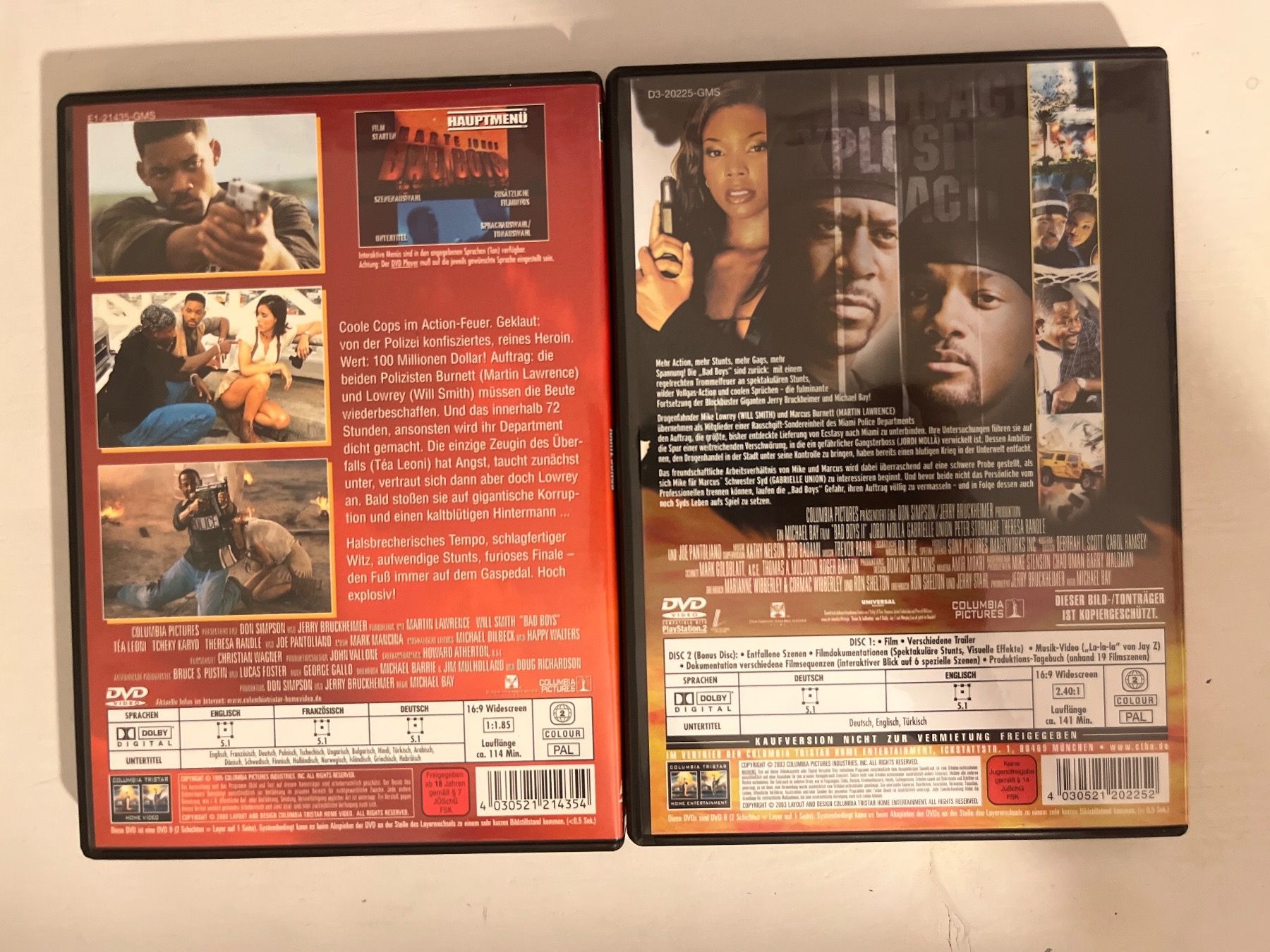 Tutti i DVDs: Bad Boys 1-2, DVD 📀 - Will Smith – Nuovo (secondo la descrizione) da Sierre venduto da black.box 1