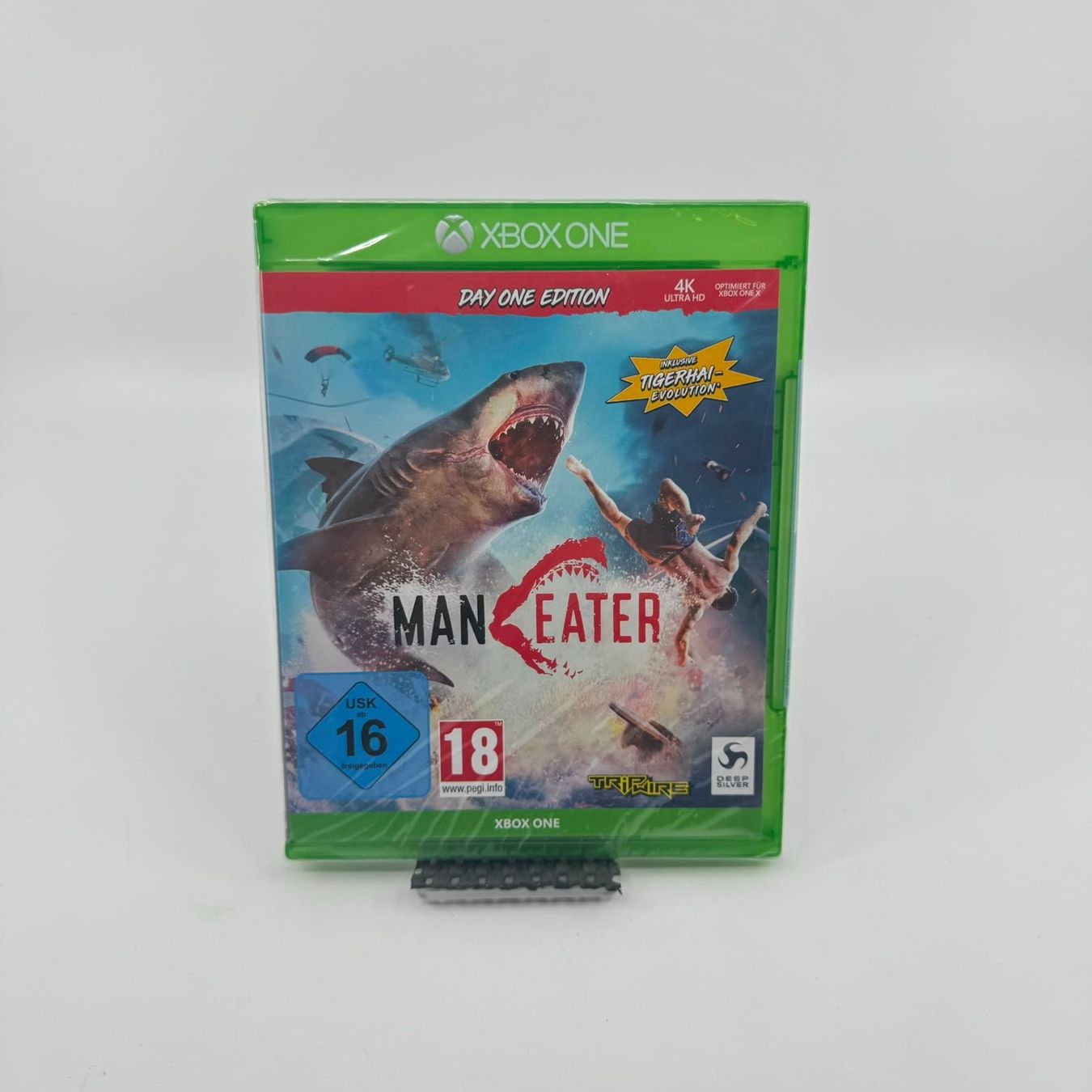 Giochi: Man Eater (XBOX One) SEALED – Nuovo e nell'imballaggio originale da Herisau venduto da Seyashop1