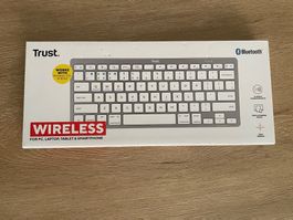 Trust Bluetooth Tastatur, USA-Tastaturlayout NEU