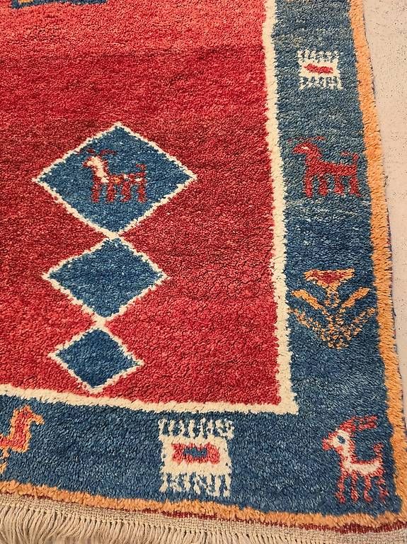 Tappeti: 70×98 Perser Gabbeh Handgeknüpft – Usato da Olten venduto da OrientDeko 2