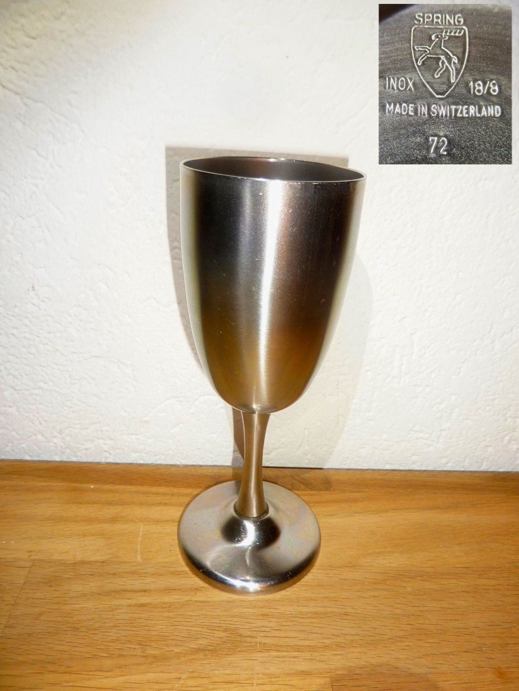 Bicchieri: Champagnerflöte Spring Inox 72 – Usato da Hochfelden venduto da swissice