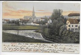 Teilansicht von Wetzikon um 1904