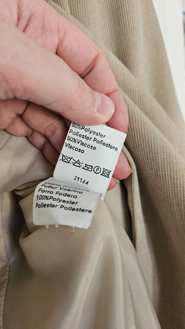 C&A Giacche: Blazer beige C&A tg.40 misto viscosa – Usato da Melano venduto da H-Sara 3
