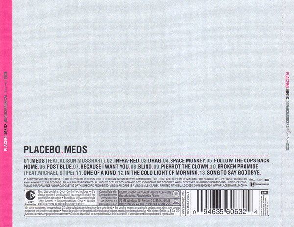 CD: CD Placebo - Meds (2006) – Usato da Möriken AG venduto da mineralia 1