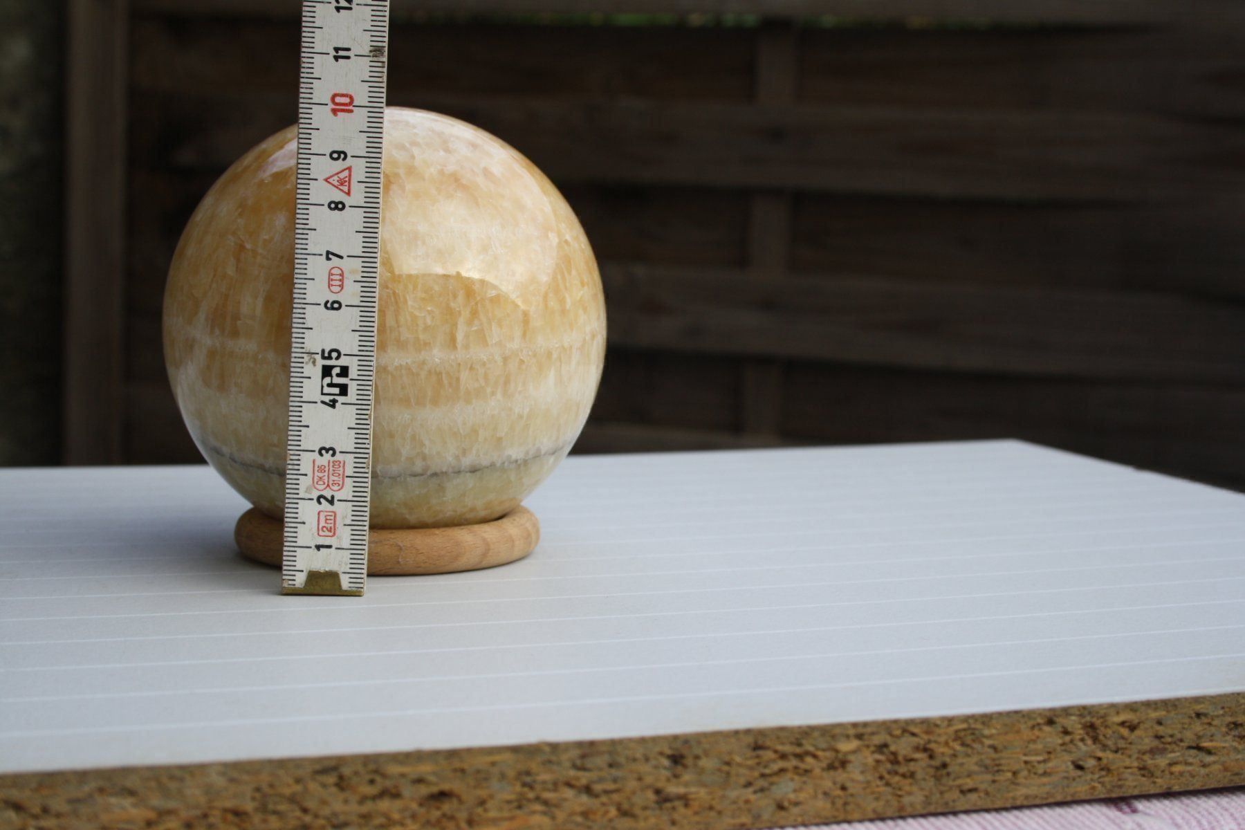 Minerali & Pietre curative: CALCIT ARGONIT KUGEL HEILSTEIN ca. 1.5 KILO – Usato da Wauwil venduto da Pneuedy 7
