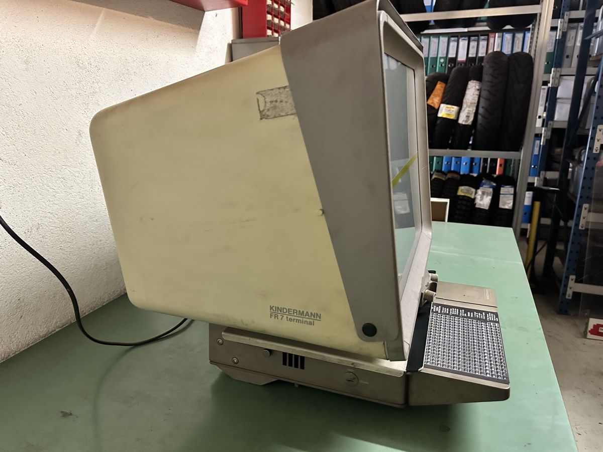 Proiettori: Lecteur de microfiches Kindermann FR7 – Usato da Saxon venduto da Morpheus1418 2