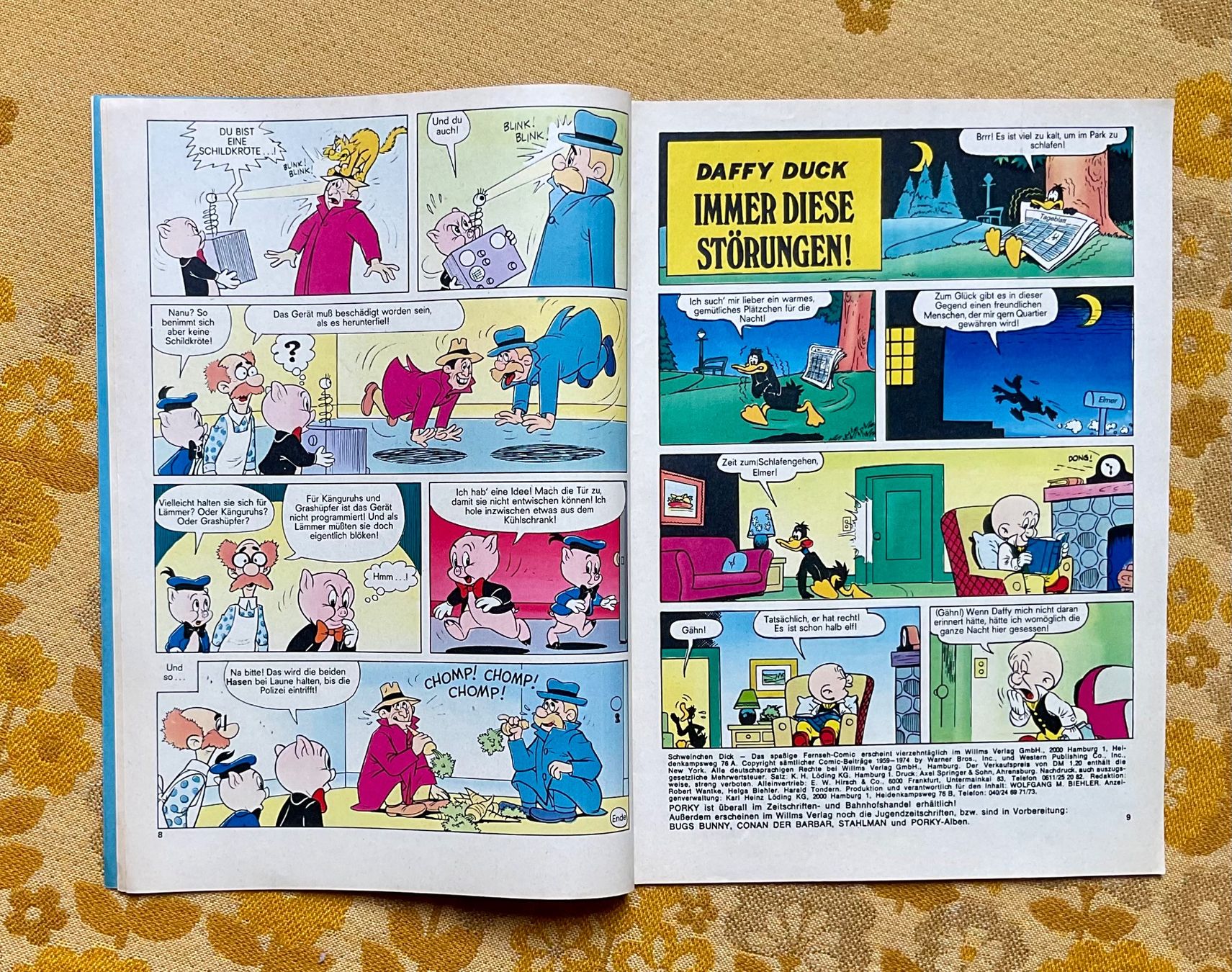 Fumetti: Schweinchen Dick Heft Nr 52 von 1974 – Usato da Endingen venduto da nathan05 3