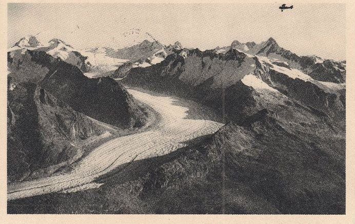 Tutti i francobolli: Flugpostkarte, 18.X.25, "Dübendorf - St.Gallen" – Usato da Samnaun-Compatsch venduto da Muckimu 1