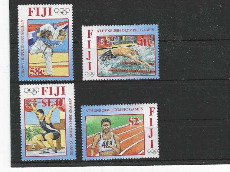 Tutti i francobolli: FIJI 2004 ** OLY.SO.SP.ATHEN – Nuovo (secondo la descrizione) da Dintikon venduto da bonita099