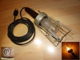 Antike Werkstattlampe Bakelit  cool Swiss Made