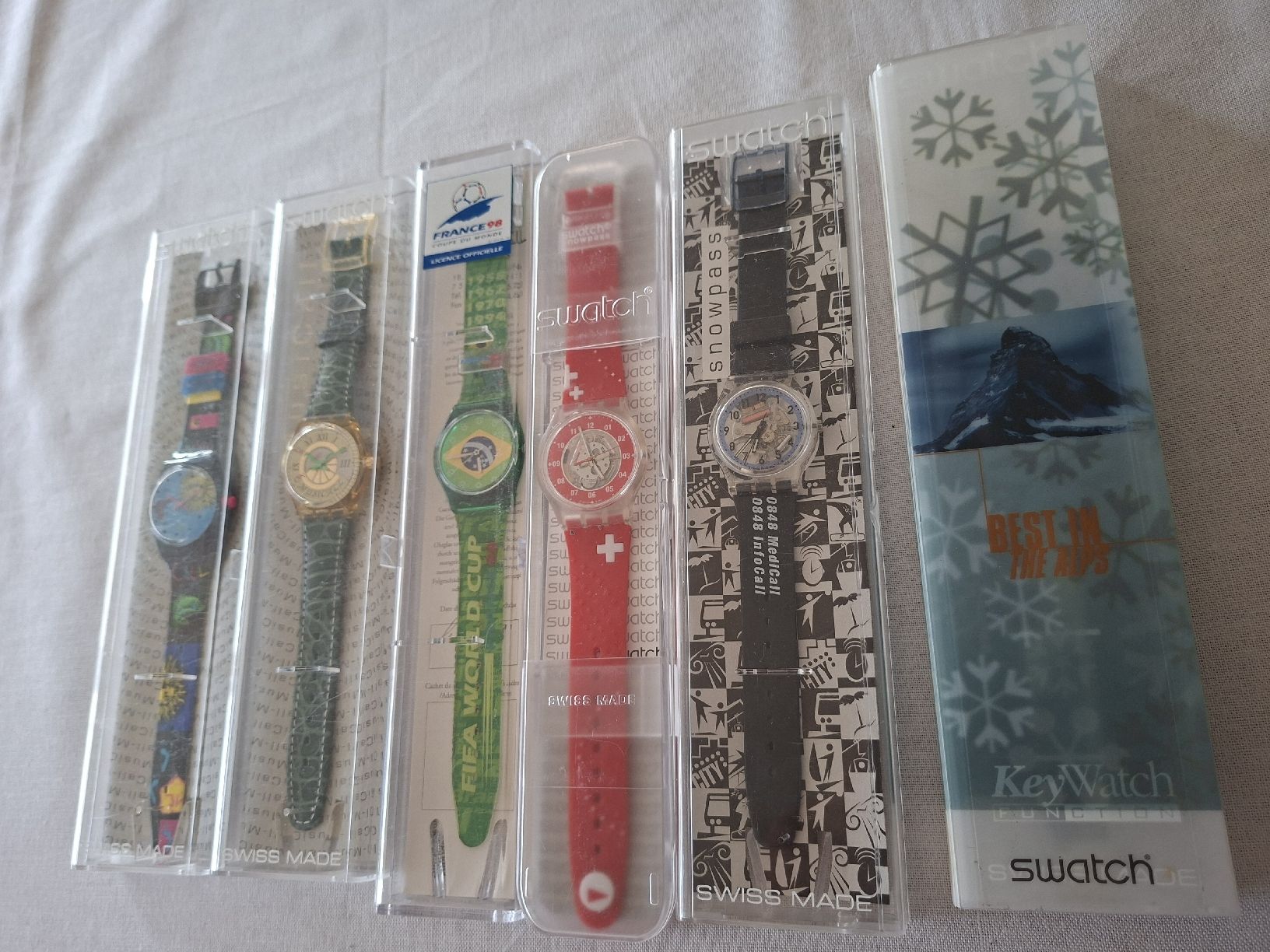 Swatch Orologi: Swatch Uhren diverse 6 Stk.  – Usato da Spiez venduto da -37- 3