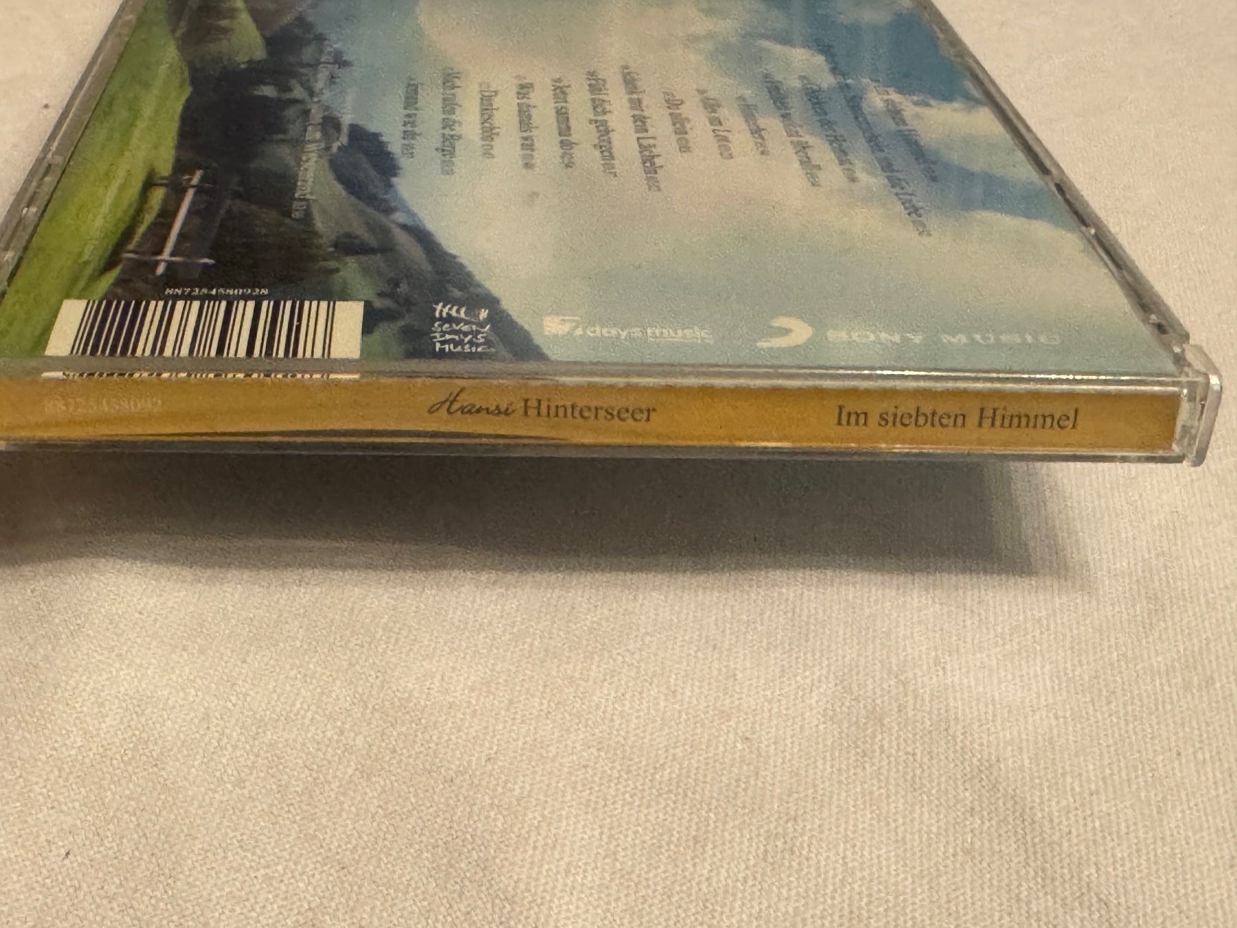 CDs: CD Hansi Hinterseer "Im siebten Himmel" – Gebraucht aus la Chaux-de-Fonds von Lampe 2