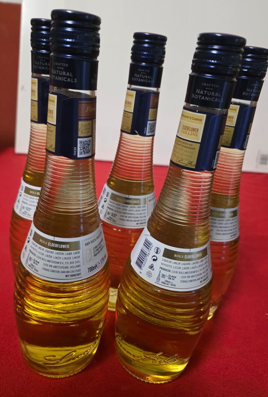 Bevande alcoliche: BOLS ELDERFLOWER LIQUEUR  NEU UNGEÖFFNET 5 Fl. – Nuovo (secondo la descrizione) da Schönenwerd venduto da 1952kv 1