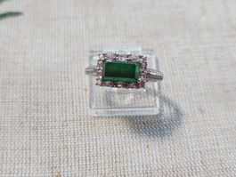 NEW - S925 Jade Ring (Adjustable)