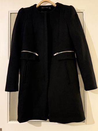 Schicker Zara Woman Mantel, Grösse S, Schwarz!