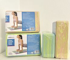 4x MINISO Yoga Blöcke – NEU & originalverpackt