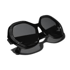 Chanel Occhiali & Lenti: Chanel Sonnenbrille mit Pailletten – Nuovo (secondo la descrizione) da Adliswil venduto da wio_78dl