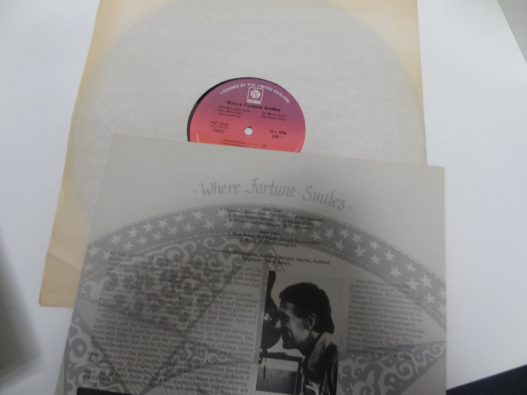 Dischi in vinile: Where Fortune Smiles - seltene Jazz LP – Usato da luzern venduto da musicandart 3