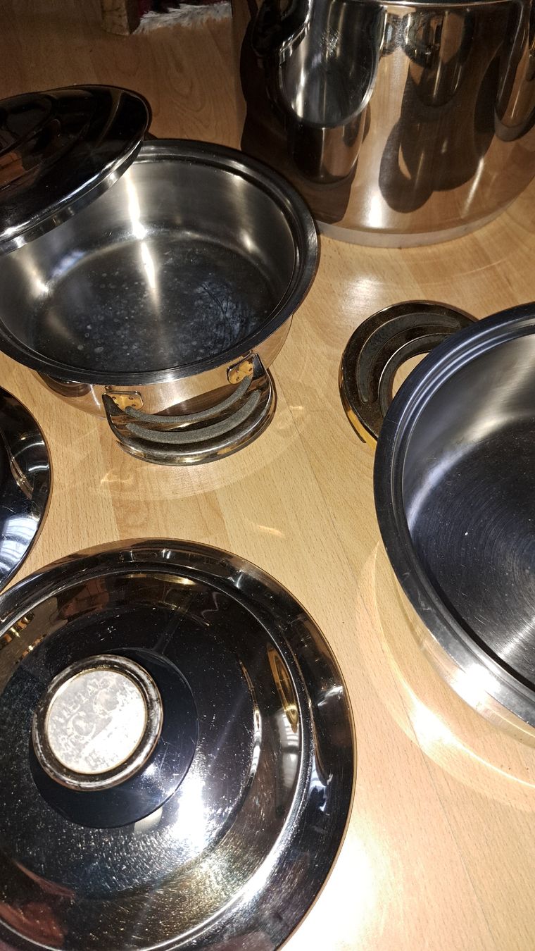 Padelle: Pfannenset Neuwertig  – Nuovo (secondo la descrizione) da Kölliken venduto da Upcycling-by-Mc-TAM 2