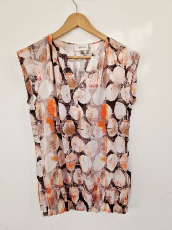 Letzte Chance - Damen Bluse T-Shirt CARTOON Gr. S 38