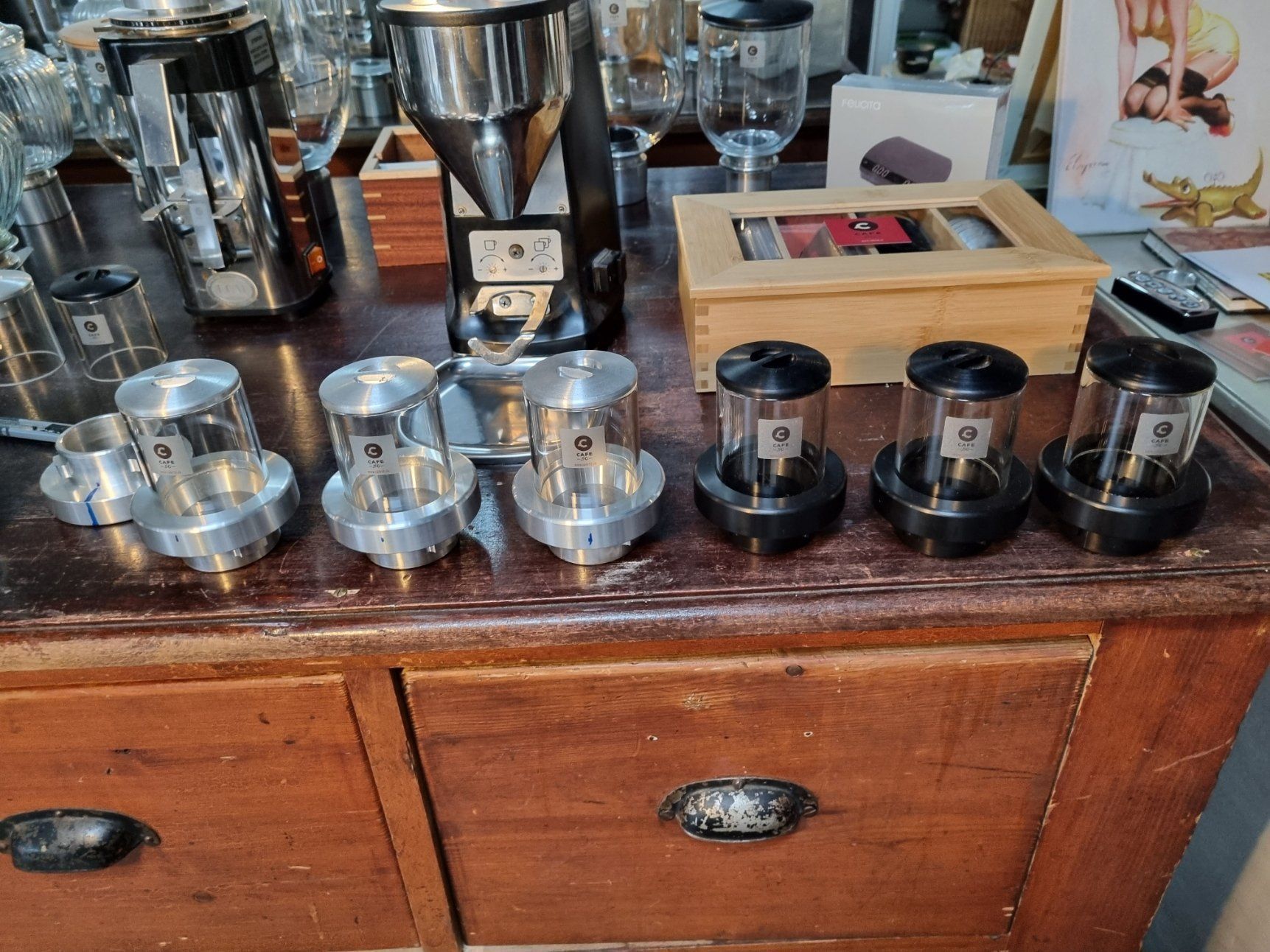 Elettrodomestici da cucina: Mahlkönig Hopper Glashopper E65S E80  Single Doser aus Glas – Nuovo (secondo la descrizione) da Feldbach venduto da treibkraft 3