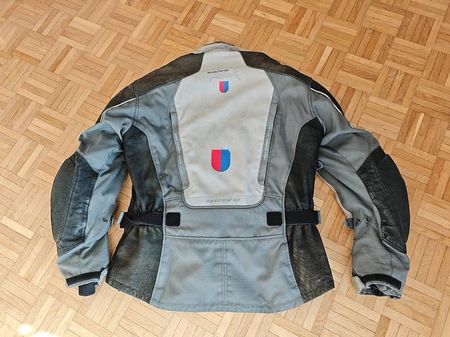 Vendo giacca moto cordura e pelle morak 