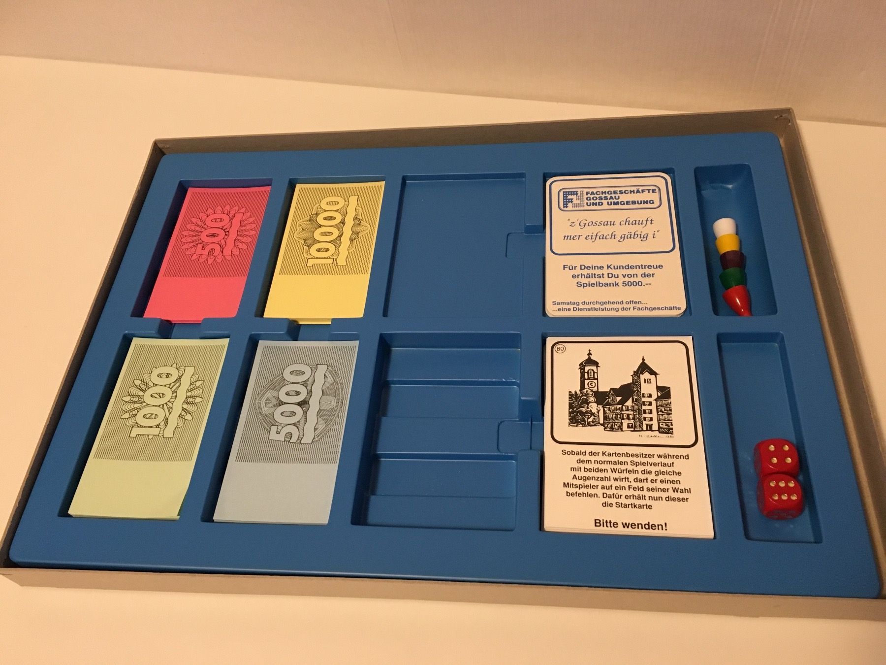 Spiele: Gossauer - Spiel - Copyright by Werbeagentur Engeli, Horn – Gebraucht aus Andwil SG von Rainboli 7