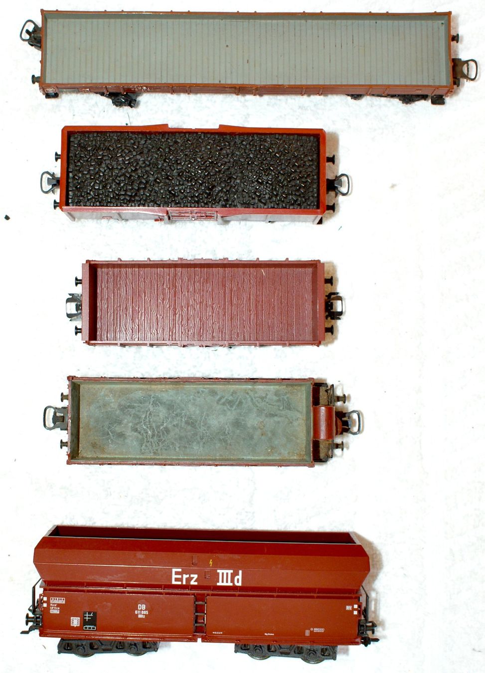 Märklin Modellini di ferrovie: Lot de 5 wagons Marklin – Usato da Morrens VD venduto da alain50