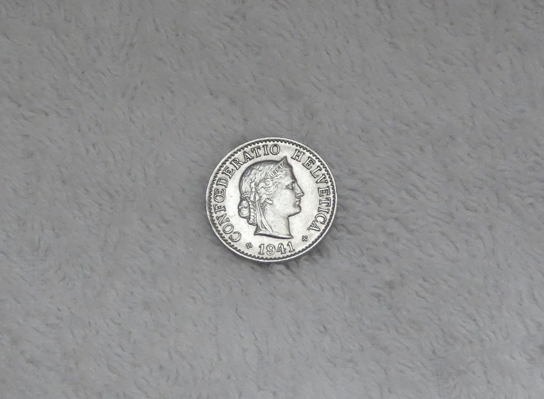 Tutti le monete: 5 centimes/rappen 1941 – Usato da Nyon venduto da Ilmi09