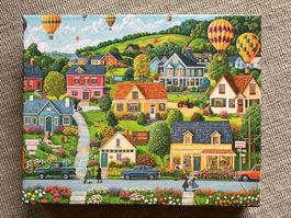 Happy Town Puzzle 1000 Stück