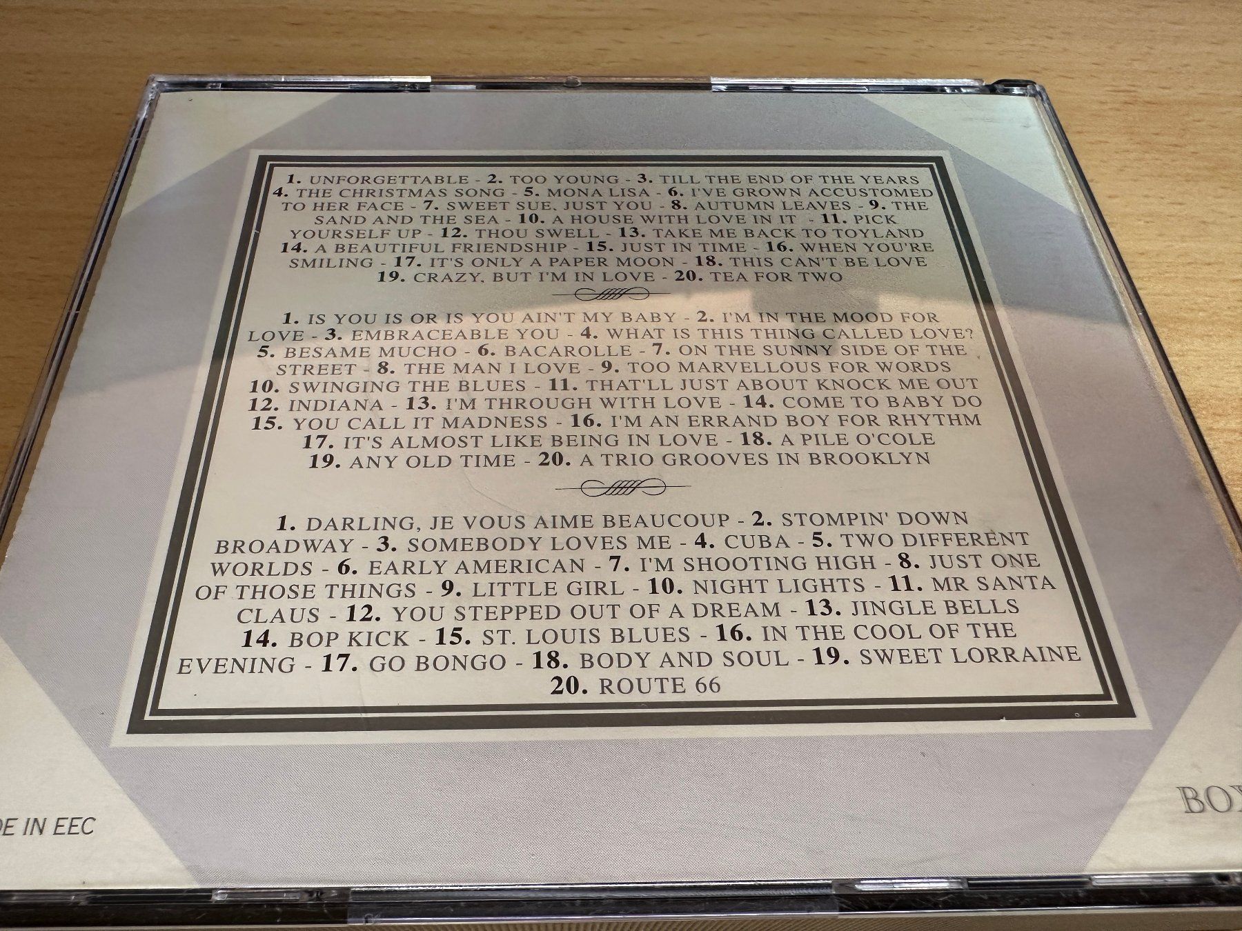 CD: Nat King Cole – Anthology - 3 CD – Usato da Rikon im Tösstal venduto da Alpenmutz 1