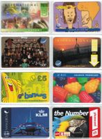 8 Prepaid Telefonkarten Grossbritannien