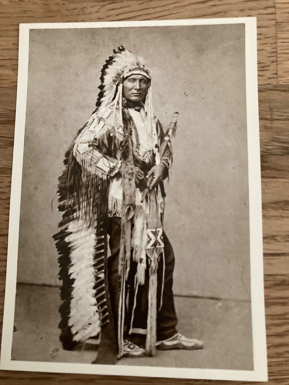 Cartes postales: 5 nostalgische Indianer-Postkarten – D'occasion à Mammern par indigomondkind 5