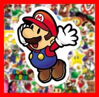 Super Mario NES 2 Switch Game Boy Stickerbomb Stickerset