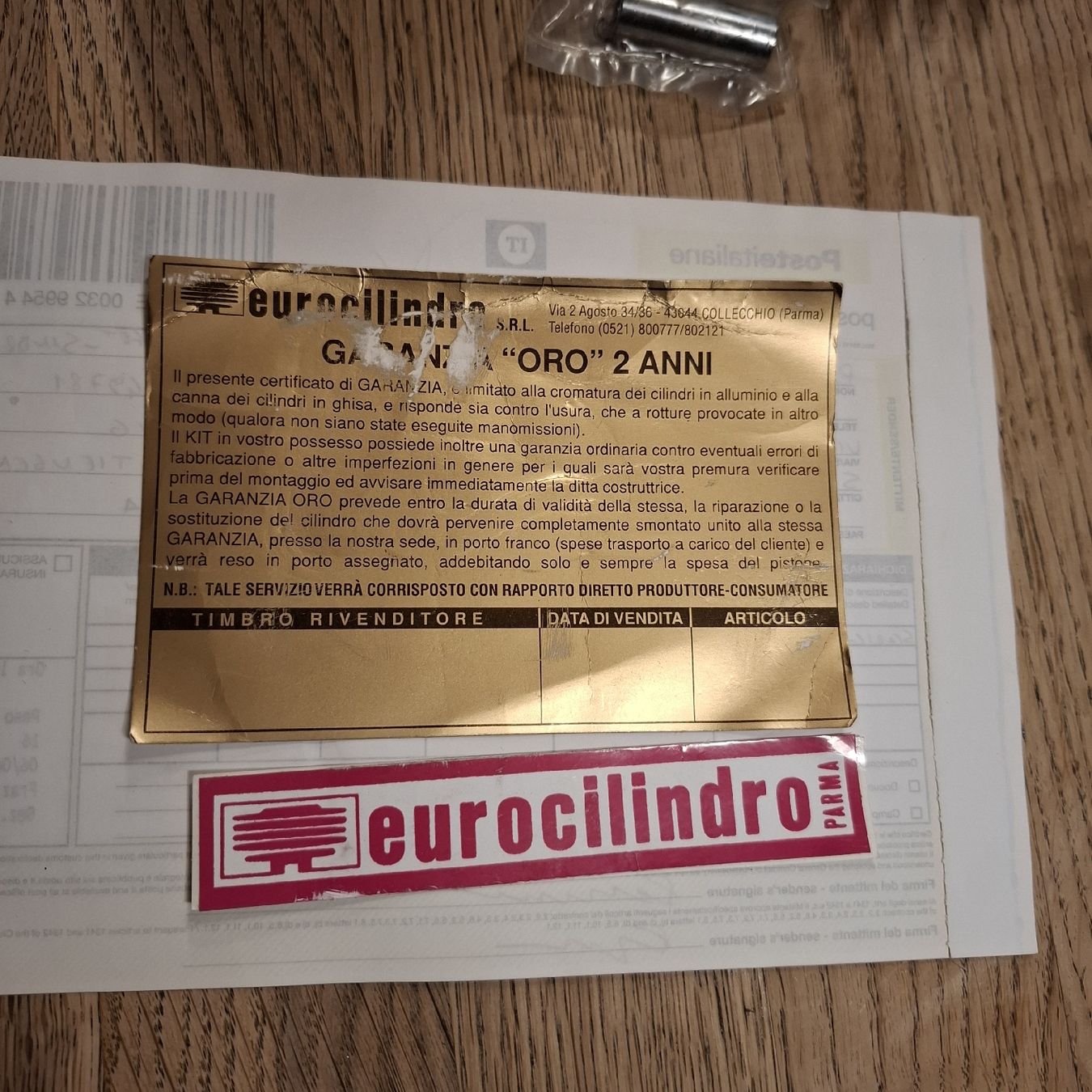Piaggio Parti ricambio per ciclomotori: Piaggio Ciao Eurocilindro – Nuovo e nell'imballaggio originale da Künten venduto da Rocchi71 3