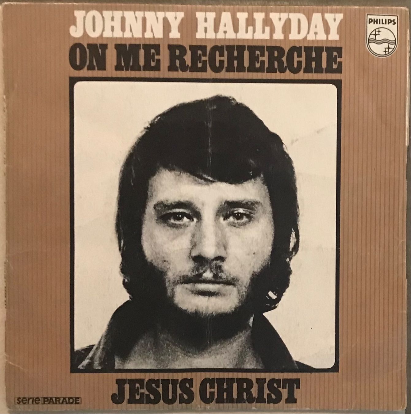 Vinyles: JOHNNY HALLYDAY - JESUS CHRIST – D'occasion à Bussigny par vinyl-pas-cher