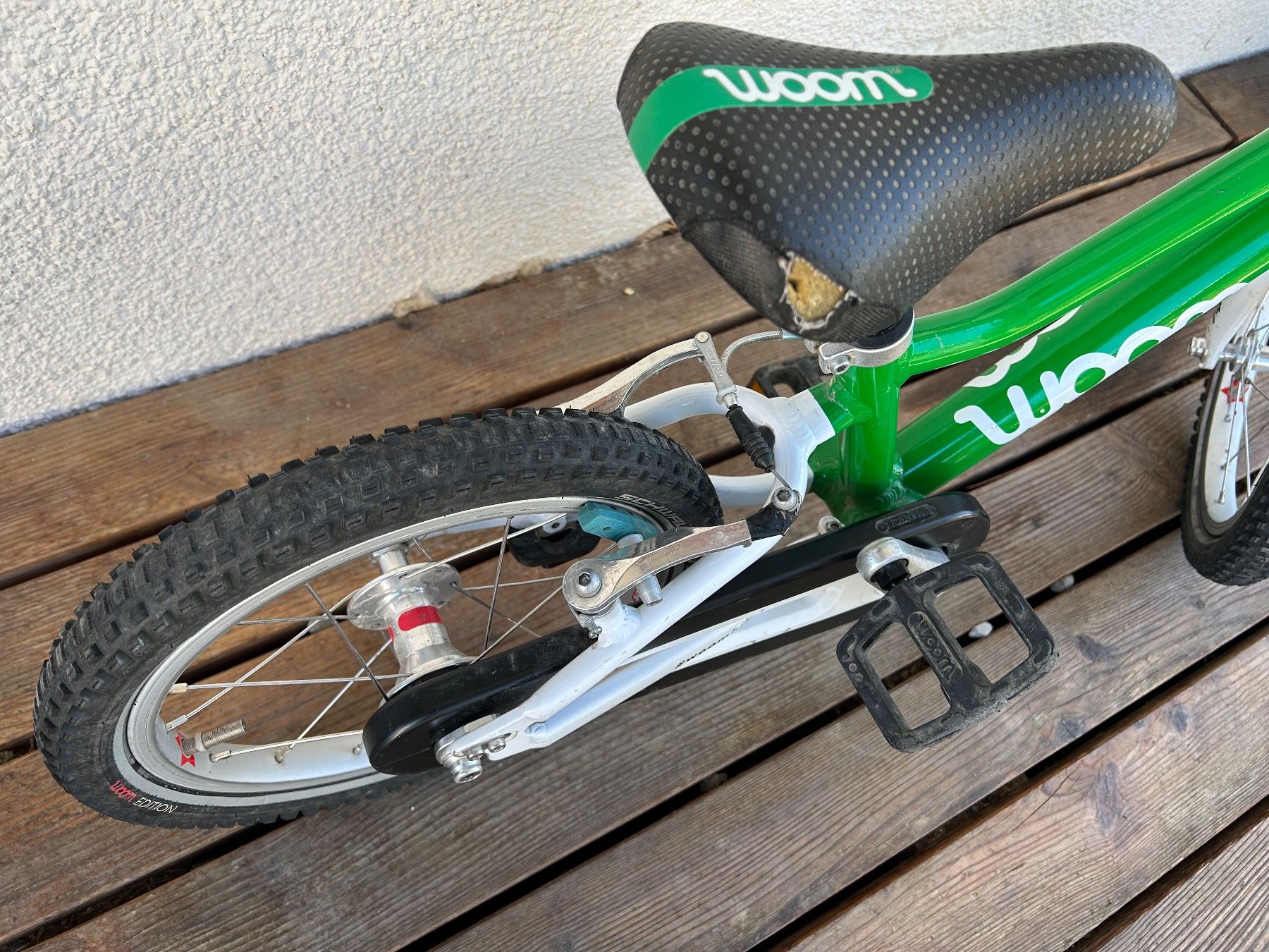 Woom Biciclette: Woom 2 Kindervelo grün – Usato da Zürich venduto da Salomon19 4