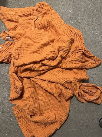 2 Musselin Ponchos neu