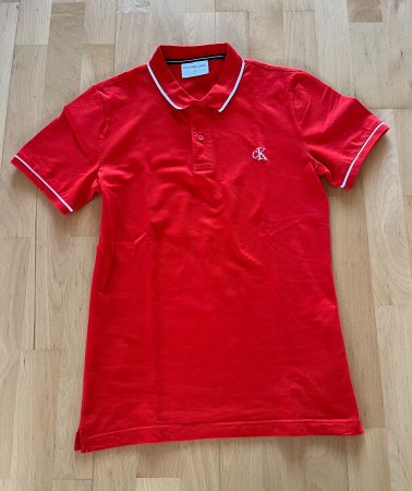 NEU° Calvin Klein Poloshirt Slip Fit Gr. M