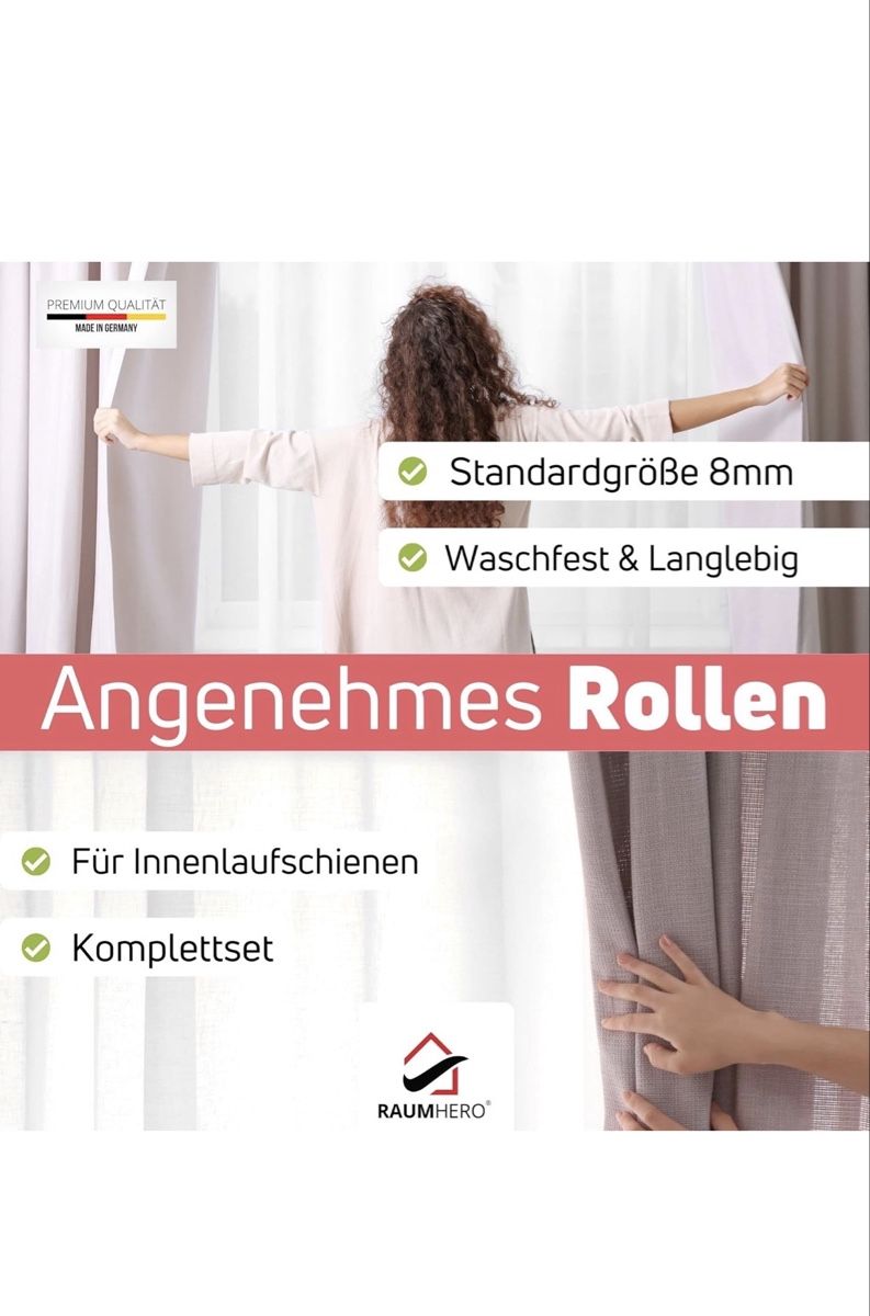 Vorhänge: Gardinenroller 200 Stk 8mm – Neu und originalverpackt aus St. Gallen von fre_mm9x 8