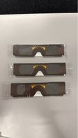 Sonnenbrille für die Sonnenfinsternis 3 Stk. NEU OvP 43