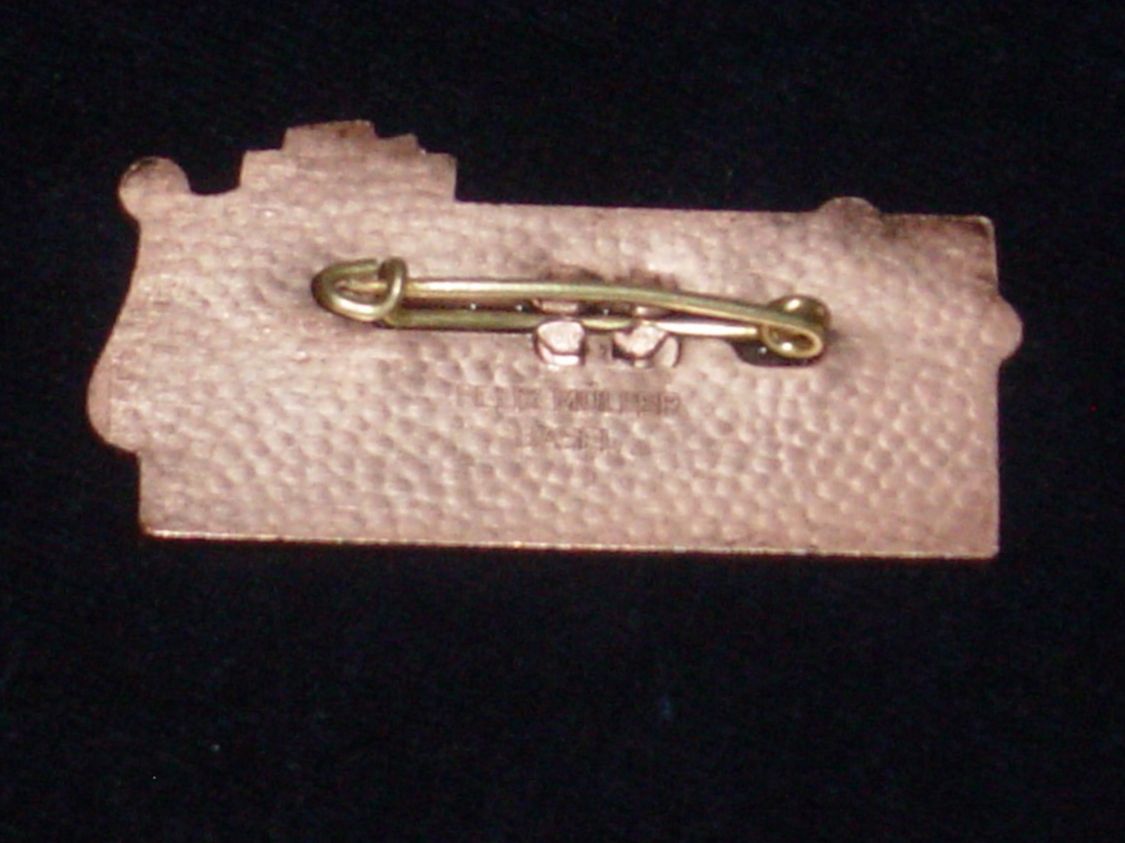 Medaglie: Basler Kupferplakette 1959 mit Nadel – Usato da Binningen venduto da chat01 1