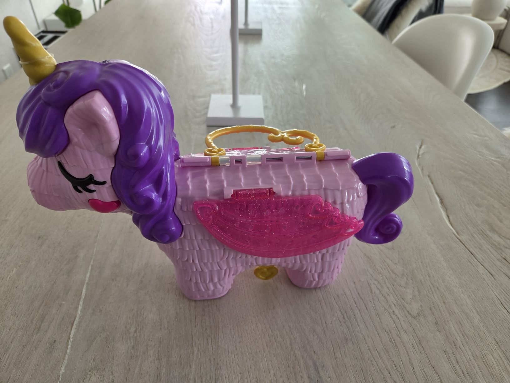 Polly Pocket Giocattoli: Polly Pocket Einhorn-Party Spielset – Usato da Rüfenacht BE venduto da Sidney1981 1