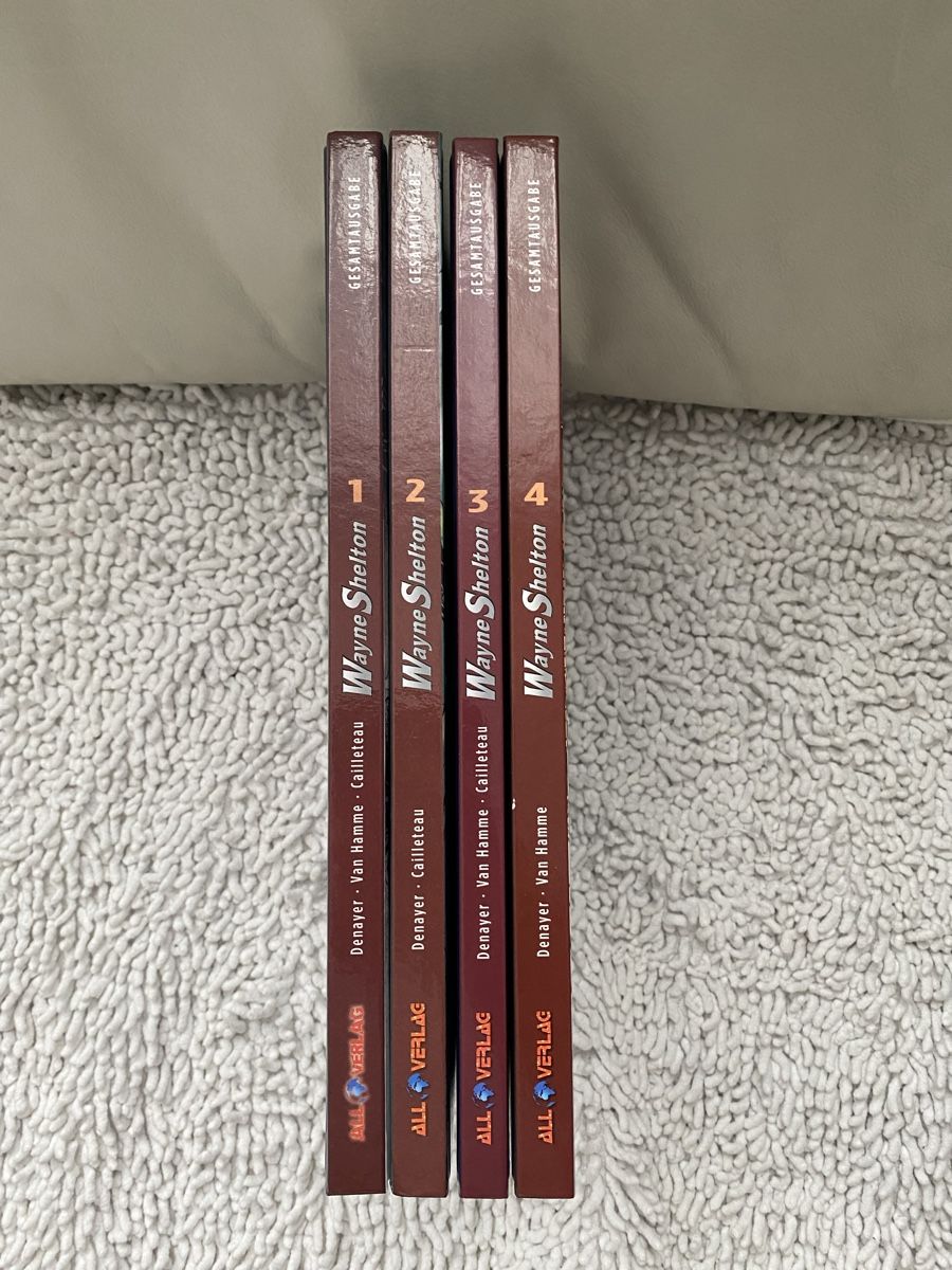 Comics: Wayne Shelton, Gesamtausgabe 1-4, Deutsch – Gebraucht aus Jona von Mister_N0 7