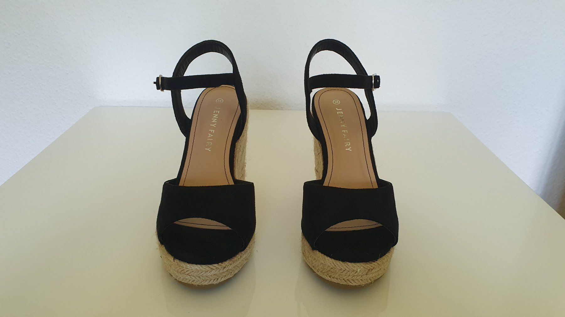 Scarpe da donna: Damenschuhe Espadrilles mit Keilabsatz, Gr. 36 – Nuovo (secondo la descrizione) da Zürich venduto da econo221 1