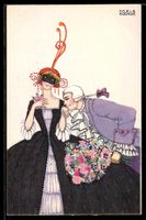 Mela Köhler: Elegantes Paar in höfisch