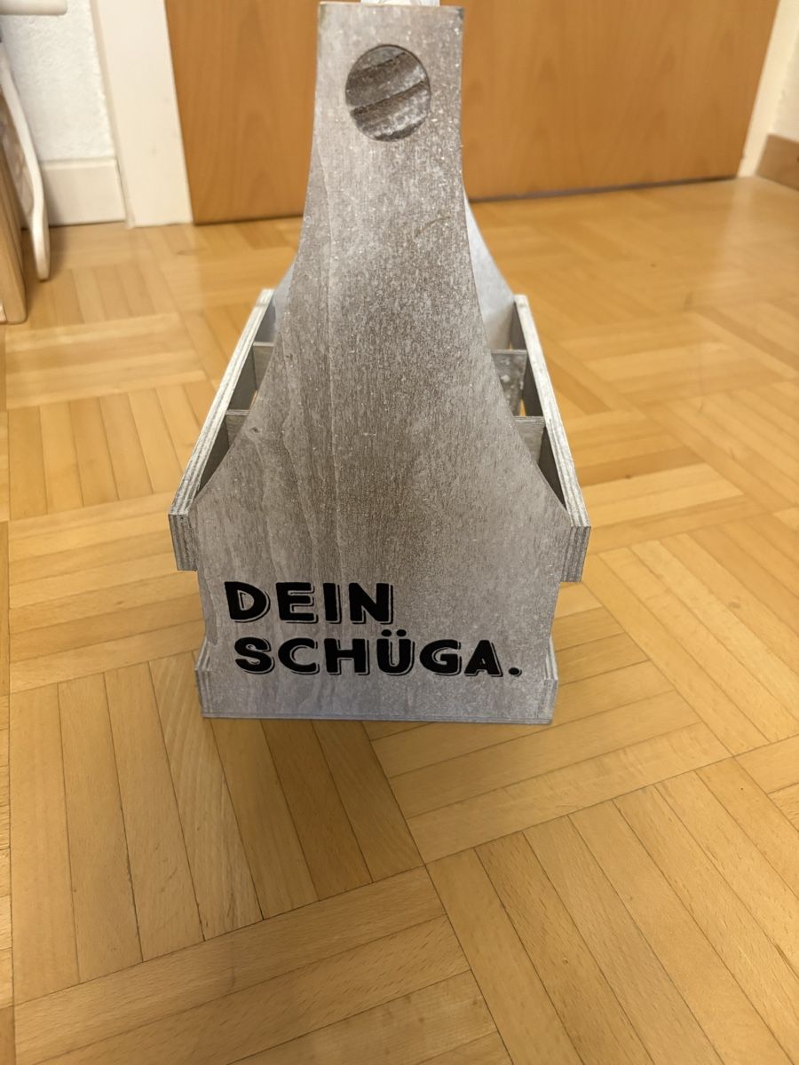 Wein- & Bierkisten: Schüga Bierkiste – Neu (gemäss Beschreibung) aus Weinfelden von Hubsi7 2