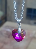 Herz Kette mit Farbverlauf, neuwertig, ideales Geschenk❤️