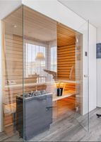 Luxury Custom-Built Küng Finnish Sauna – Hemlock Wood